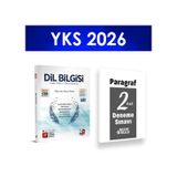 2026 TYT Dil Bilgisi Soru Bankası 3D Yayınları Paragraf Deneme Hediye