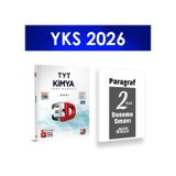 2026 TYT Kimya Soru Bankası 3D Yayınları Paragraf Deneme Hediye