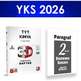 2026 TYT Kimya Video Ders Defteri 3d Yayınları Paragraf Deneme Hediye