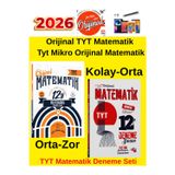 2026 Tyt Matematik 12 Deneme+-Mikro Tyt Matematik 12 Ösym Tarzı Deneme Seti+Kalem