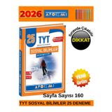 2026 Tyt Sosyal Bilimler 25 Deneme+Tablet Kalem