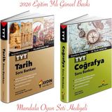 2026 Tyt Tarih Coğrafya Soru Bankası Seti, Mangala Oyun Seti Hediyeli
