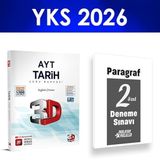 2026 TYT Tarih Soru Bankası 3D Yayınları Paragraf Deneme Hediye