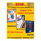 2026 Tyt Türkçe 15 Deneme+Hız Ve Renk Tyt Türkçe 15X40 Deneme+Toprak Tyt Türkçe 12 Deneme