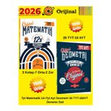 2026 Tyt -Tyt Ayt Süper 2 Li 2026 Matematik Geometri Deneme Seti+Tablet Kalem