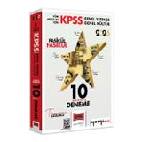 2026 Yargı Yayınları 2026 KPSS Tüm Adaylar İçin GK-GY Tüm Dersler Fasikül Fasikül On Numara 5 Yıldız 10 Deneme - Engin Eraydın, İlyas Güneş, Yelda Ünal, Özgür Özkınık, Günay Göktaş