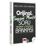 2026 Yargı Yayınları KPSS ALES DGS MEB-AGS Orijinal Sayısal Mantık Tamamı Çözümlü Soru Bankası