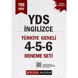2026 YDS İngilizce Tamamı Çözümlü Türkiye Geneli 4-5-6 (3'lü Deneme Seti)