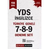 2026 YDS İngilizce Tamamı Çözümlü Türkiye Geneli 7-8-9 (3'lü Deneme Seti)