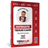 2026 Yediiklim Yayınları 2026 KPSS AGS DGS ALES Matematik Tamamı Video Çözümlü Tekrar Kampı Mehmet Bilge Yıldız