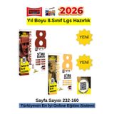 2026 Yıl Boyu 8.Sınıf Lgs Hazırlık İnk.Tarihi-Din Video Çözümlü Soru Bankası Seti+Kalem
