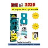 2026 Yıl Boyu 8.Sınıf Lgs Hazırlık Türkçe Video Çözümlü Soru Bankası