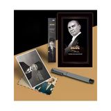 2026 Yılı İçin Atatürk Temalı Ajanda Ve Ayraç Kartpostal Kalem