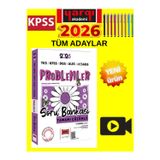 2026 Yks Kpss Ales Dgs Meb-Ags Papatya Serisi Problemler Tamamı Çözümlü Soru Bankası+Kalem