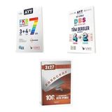 2027 2027 AYT Limit FKB Soru + Eşit Ağırlık Tüm Dersler 4+2 Soru + anla kazan paragraf deneme 3'lü Set