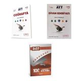 2027 2027 Limit AYT Coğrafya + Edebiyat Divan Edebiyatı Soru + anla kazan paragraf deneme 3'lü Set