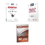 2027 2027 Limit AYT Edebiyat Video Çözümlü Soru + Türk Dili ve Edebiyatı 24X24 Deneme + Ankapade 3'lü Set