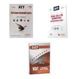 2027 2027 Limit AYT Edebiyatı Edebiyat Divan Soru + Türk Dili ve 24X24 Deneme + anla kazan paragraf deneme 3'lü Set