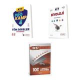 2027 2027 Limit AYT Tüm Dersler Sayısal Prokamp + Biyoloji Soru + anla kazan paragraf deneme 3'lü Set