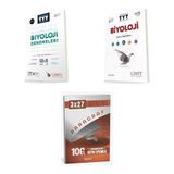 2027 2027 Limit TYT Biyoloji Konu + Soru + anla kazan paragraf deneme 3'lü Set