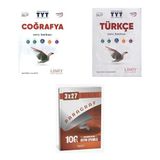 2027 2027 Limit TYT Coğrafya + Türkçe Soru + anla kazan paragraf deneme 3'lü Set