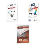 2027 2027 Limit TYT Matematik + Sosyal DTCF 7 Gün Bilimler Soru + anla kazan paragraf deneme 3'lü Set
