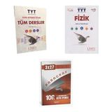 2027 2027 Limit TYT Tüm Dersler + Fizik Soru + anla kazan paragraf deneme 3'lü Set