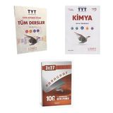 2027 2027 Limit TYT Tüm Dersler + Kimya Soru + anla kazan paragraf deneme 3'lü Set