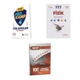 2027 2027 Limit TYT Tüm Dersler Prokamp + Fizik Soru + anla kazan paragraf deneme 3'lü Set