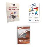 2027 2027 Limit TYT Tüm Dersler Prokamp + Sosyal DTCF 7 Gün Bilimler Soru + anla kazan paragraf deneme 3'lü Set