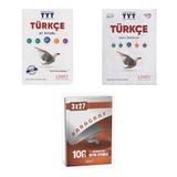 2027 2027 Limit TYT Türkçe El Kitabı + Soru + anla kazan paragraf deneme 3'lü Set