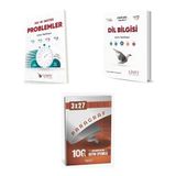2027 2027 TYT Limit Kronometre Problemler Soru + Dil Bilgisi Soru + anla kazan paragraf deneme 3'lü Set