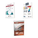 2027 2027 TYT Limit Kronometre Problemler Soru + DTCF 7 Gün Sosyal Bilimler Soru + anla kazan paragraf deneme 3'lü Set