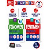 2027 7.Sınıf 7A FEN BİLİMLERİ- 7A PARAGRAF Maarif Yeni Müfredat Soru Bankası Seti+Kronometre(2 KİTAP)(Kolay-Orta)