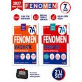 2027 7.Sınıf 7A MATEMATİK- 7A PARAGRAF Maarif Yeni Müfredat Soru Bankası Seti+Kronometre(2 KİTAP)(Kolay-Orta)