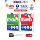 2027 7.Sınıf 7B FEN BİLİMLERİ- 7B PARAGRAF Maarif Yeni Müfredat Soru Bankası Seti(2 KİTAP)(Orta-Zor)+Kronometre