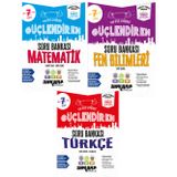 2027 7.Sınıf Güçlendiren M-T-F %100 Maarif Bağlam Temelli Yeni Müfredat Soru Bankası Seti( 3 Kitap)