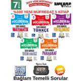 2027 7.Sınıf Güçlendiren Mat-Fen-Türk.-Din-Parag. Bağlam Temelli %100 Yeni Müfredat Soru Bankası Seti+Kronometre