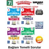 2027 7.Sınıf Güçlendiren Matematik-Türkçe-Fen-Din Bağlam Temelli %100 Yeni Müfredat Soru Bankası Seti+Kronometre