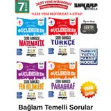 2027 7.Sınıf Güçlendiren Matematik-Türkçe-Fen-Parag.Bağlam Temelli %100 Yeni Müfredat Soru Bankası Seti+Kronometre