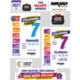 2027 7.Sınıf Matematik-Fen Konu Anlatımlı Bağlam Temelli Soru Bankası %100 Yeni Fasikül Müfredat+Kronometre