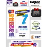 2027 7.Sınıf Matematik Konu Anlatımlı Bağlam Temelli Soru Bankası Fasikül %100 Yeni Müfredat+Kronometre