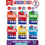 2027 7.Sınıf Tüm Dersler A (Kolay-Orta) 6 Kitap Bağlam Temelli %100 Marif Yeni Müfredat Soru Bankası Seti