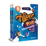 2027 8. Sınıf Hiper Plus Matematik Konu Anlatımlı & Etkinlikli Soru Bankası 2 Kitap Set Serkan Akça