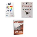 2027 Ayt Limit Fkb Soru + Divan Edebiyatı Soru + Anla Kazan Paragraf Deneme 3'Lü Set