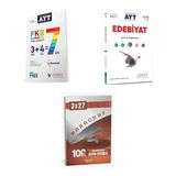 2027 Ayt Limit Fkb Soru + Edebiyat Soru Video Çözümlü + Anla Kazan Paragraf Deneme 3'Lü Set