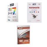 2027 Ayt Limit Fkb Soru + Matematik Soru + Anla Kazan Paragraf Deneme 3'Lü Set