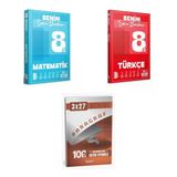 2027 Benim Hocam 8. Sınıf Soru Bankam Matematik + Türkçe Soru + Anla Kazan Paragraf Deneme 3'Lü Set