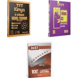 2027 Benim Hocam Tyt Kimya 5 Günde Genel Tekrar Kampı + Türkçe Konu + Anla Kazan Paragraf Deneme 3'Lü Set