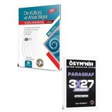 2027 BilgiSarmal 2027 TYT Din Kültürü ve Ahlak Bilgisi Soru Bankası+ EVP Akademi Paragraf
